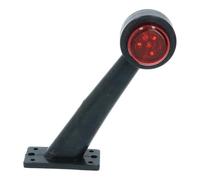 Feu de gabarit gauche LED Carpoint rouge/blanc 200 mm angle à 60°