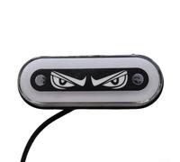 Feu de Gabarit Jaune Vert Feu de Gabarit Jaune Vert Feu de Gabarit(White) | Mode pour clignotant et constant, visibilité accrue, sécurité routière, compatible 12V et 24V, installation simple