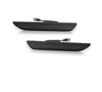 Feu De Gabarit Latéral Arrière Rouge/blanc Pour Ford Pour Mustang 2015-2023, Feux Stationnement/feux Conduite, Latéraux OEM 12 V Feu Arrière LED(Smoked Lens white)