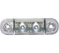 Feu de gabarit latéral blanc SecoRüt 61282 verre transparent 12 V, 24 V