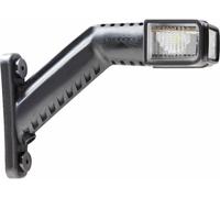 Feu de gabarit LED 12/24V droit rouge/blanc/orange déporté incliné 176mm ASPOCK - 79892