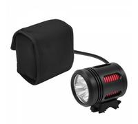 Feu de guidon batterie 18650 6600mAH (2/6 h.) Krayton 3Cree XML-U2 3000 lumens Noir