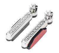 Feu de jour à énergie éolienne, 2 pièces, 8 LED, étanche, lampe extérieure de voiture pour véhicules