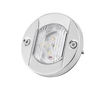 Feu de Navigation Arrière de Bateau à LED Blanc, étanche, Ancre, Poupe, 12 V, en Acier Inoxydable