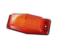 Feu de Pénétration LED 12V-24V Orange Ambre Feu à éclats Flash Clignotant Stroboscopique Éclairage d'Urgence Lumière de Secours Calandre pour Camion Poids Lourds Utilitaire Véhicule Industriel