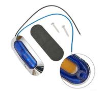 Feu de Position 4 LED pour camion Remorque 12-24V Feu de Position | Tension 12-24V, compatible pour camion remorque bus, vive, 4 LEDs puissantes, montage universel