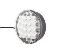 HELLA 2Ba 344 200-241 Feu Clignotant - Led - 12V - Montage En Saillie/Vissé - Câble: 500Mm - Fiche: Extrémités De Câble Ouvertes - Quantité: 1