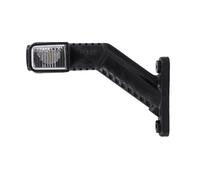 Aspöck Feu de Gabarit LED SUPERPOINT IV Gauche 12/24 V IP69K | Bras en caoutchouc flexible, câble de 1 m. Pour remorque, camion et engin agricole avec homologation E9 et ADR.