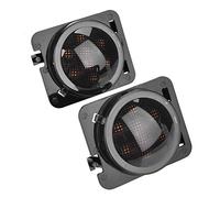 Feu de position lat¨¦ral ¨¤ LED, clignotant d'aile ¨¤ LED 2 pi¨¨ces pour JK 2007-2015 (3,7 * 3,0 * 2,0 pouces)