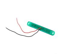Feu de position latéral 24 V 9 LED pour camion poids lourds (vert)