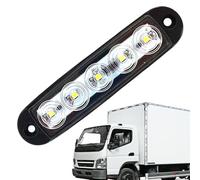 Feu de position latéral de remorque, feu de remorque de camion à LED,Feux de position latéraux à LED étanches | Indicateurs scellés pour caravane, clignotants de feux de gabarit, feux d'arrêt, points