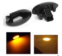 Feu de position latral clignotant dynamique LED adapt pour Peugeot 1007 107 206 207 307 6325G3 PZCC