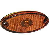 Feu de position led 12v orange sur languette ASPOCK - 79874