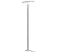 Feu de quai Viessmann échelle N 6464 avec 2 LED blanc feu de position gris 1:160
