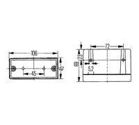 Feu de recul HELLA 2ZR 006 609-081