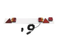 Feu de remorque Rouge 115x7x14 cm 12V ampoule classique éclairage vidaXL