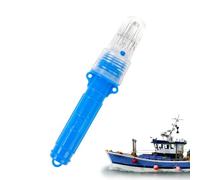 Feu de signalisation électronique Multifonctionnel for Usage Marin Conception résistante aux Chocs Adapté au positionnement Nocturne des bouées de pêche(Blue)