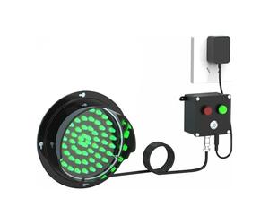 Feu de signalisation industriel, arrêt et marche, feu de circulation à LED rouge/vert for quai de chargement, commande par bouton-poussoir, prêt à l'emploi, for intersections, usines(200mm/8in)