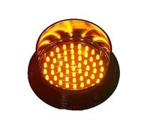 Feu de signalisation LED, feu d'avertissement LED 12 V - Lampe témoin Jaune compacte de 125 mm, Signal de signalisation Tricolore pour l'éducation des Enfants, idéal pour Les salles de Class