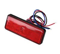 Feu de Stationnement, Keenso Feux de Freinage 24LED Ampoule de Frein pour Feu Stop Universel Clignotant 12 V Rectangle (Red)