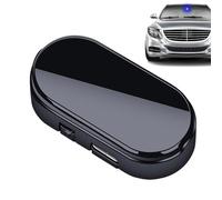 Feu de Voiture Anti-Vol Alimenté par Énergie Solaire - Lumière Clignotante De Longue Durée - Dispositif d'Avertissement LED Automobile - pour Voitures Véhicules Automobiles Usage Extérieur Et