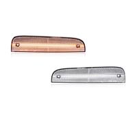 Feu D'encombrement Pour Jeep Pour Cherokee Pour XJ 1997-2001 Feu Signalisation Pare-chocs Fumé LED Parking Tour Coin Fender Feux Position Latéraux Feu Position(Clear Amber Corner)