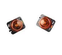 Feu D'encombrement Pour Jeep Pour Wrangler Pour JK 55078144AA 55078145AA Marqueur Latéral Voiture Coin Fender Clignotants Avant Clignotants latéraux