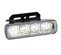 Feu Diurne LED Moto 4x LED E-Testé Verre Transparent Universel & Légal