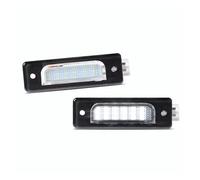Feu Éclaireur Plaque Minéralogique Lampe Pour BMW Pour E34 Pour Série 5 1988-1996 Pour E32 Pour 7 1986 1987-1994 2 Pièces Lumière Plaque D'immatriculation LED Blanche