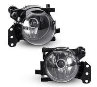 Feu Ensemble brouillard Compatible Avec BMW Pour 530i Tous Les Modèles 2004, 2005, 2006 Et 2007 Ensemble Phares Avant Halogènes Angel Eyes Pour Pare-chocs Avant Et Feux Antibrouillard