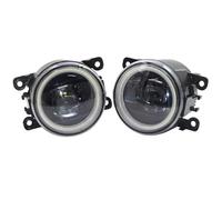 Feu Ensemble brouillard Compatible Avec Laguna 2 3 2001 2002 2003 2004 2005 Feu Antibrouillard Avant Gauche Droit Angel Eye Feu Antibrouillard DRL Feux Diurnes Pare-chocs Antibrouillard
