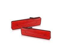 Feu Frein Troisième Pour Trafic Pour Master Pour Primastar Pour Opel Feu Arrière Conduite Stop 9160858 2X Rouge Voiture LED Pare-chocs Réflecteur Troisième Feu Stop(RED)