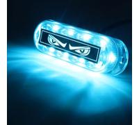 Feu Gabarit LED 12V/24V pour clignotant pour démon pour yeux(Light blue) | Mode pour clignotant et fixe, design pour démon pour yeux, haute visibilité nuit, tension 12V/24V, sécurité routière
