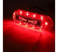 Feu Gabarit LED 12V/24V pour clignotant pour démon pour yeux(Red) | Mode pour clignotant et fixe, design pour démon pour yeux, haute visibilité nuit, tension 12V/24V, sécurité routière