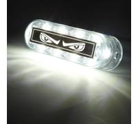 Feu Gabarit LED 12V/24V pour clignotant pour démon pour yeux(White) | Mode pour clignotant et fixe, design pour démon pour yeux, haute visibilité nuit, tension 12V/24V, sécurité routière