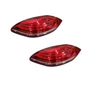 Feu Gauche arrière Compatible Avec Pour Panamera 970 2010 2011 2012 2013 Clignotants Modifiés Feux Arrière Remplacement Feux Arrière Halogènes Voiture(2pcs red)