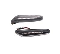 Feu Latéral Dynamique LED Clignotant Feu Position Latéral Pour BMW E81 E82 E87 E88 E90 E91 E92 E93 E60 E61 E83 E84 1 3 5 Série x1 x3 clignotant(Crystal white)