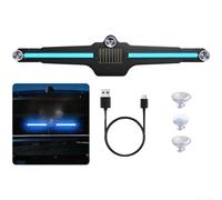 Feu LED 9 Modes Clignotants pour Auto Feu LED 9 Modes Clignotants | Énergie solaire autonome, charge automatique, fonctionnement sans fil, idéal toit ou intérieur
