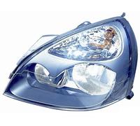 Feu Phare Avant Droite Pour Renault Clio 2001 Au 2003 Parabole Noir