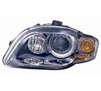 Feu Phare Avant Gauche Pour Audi A4 2004 Au 2007 Xénon Orange