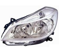 Feu Phare Avant Gauche Pour Renault Clio 2005 Au 2009 Chrome