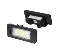 Feu Plaque Immatriculation Pour BMW E46 Pour X5 E70 Pour X6 E71 E72 E90 Pour M3 E39 Pour M5 E61 E82 2X Ampoules Plaque D'immatriculation Voiture LED Blanches