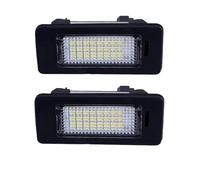 Feu Plaque Immatriculation Pour BMW E90 E39 E91 E92 E61 E60 E70 Résistance Étanche Numéro Blanc Feux De Plaque D'immatriculation(2pcs)