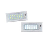 Feu Plaque Immatriculation Pour BMW Pour X5 E53 1999-2006 Pour X3 E83 2003-2010 Lumière De Plaque D'immatriculation LED Blanche 2 Pièces