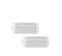 Feu Plaque Immatriculation Pour Ford Pour Explorer Escape Pour Fiesta Pour Focus Pour Mondeo CAN-bus 12 V Sans Erreur 2 Pièces 6000 K Lumière Plaque LED Blanche