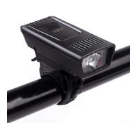 Feu pour avant Vélo LED Ultra pour slim Résistant Pluie Feu pour | USB rechargeable, étanche IPX4, corps ABS léger, 80mm compact, montage outil(Black)