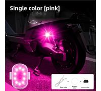 Feu pour clignotant LED Multicolore Commande à Distance Feu pour(Pink) | Commande tactile intuitive, télécommande pour fil, 8 couleurs vives, installation pour facile, 2 unités incluses