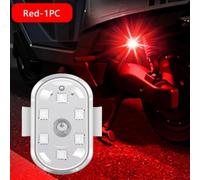 Feu pour clignotant LED Multicolore Commande à Distance Feu pour(Red) | Commande tactile intuitive, télécommande pour fil, 8 couleurs vives, installation pour facile, 2 unités incluses
