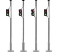 Viessmann H0 5096 Feu De Signalisation Pour Piétons 4 Pièces