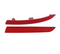 Feu Réflecteur Pare-Chocs Compatible Avec F10 2010-2013 Pour F18 2014 2015 2016 Paire De Bandes Réfléchissantes Pour Pare-chocs Arrière OEM 63147318556 63147318555